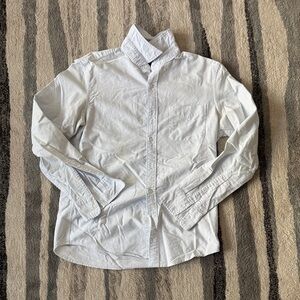 J. Crew Light Blue Striped Casual Button Down Shirt